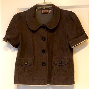 Juicy Couture button up short sleeve top